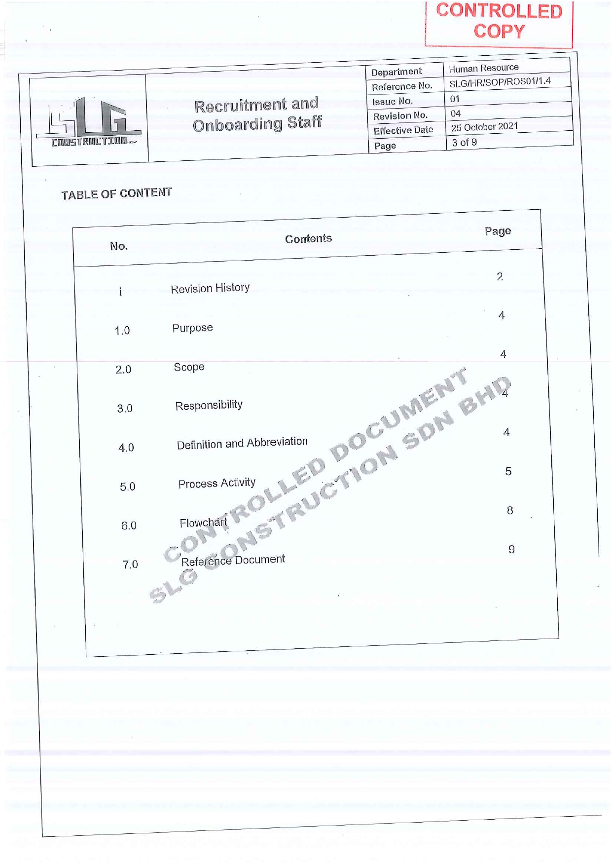 SLG-PRO-SOP Page 3
